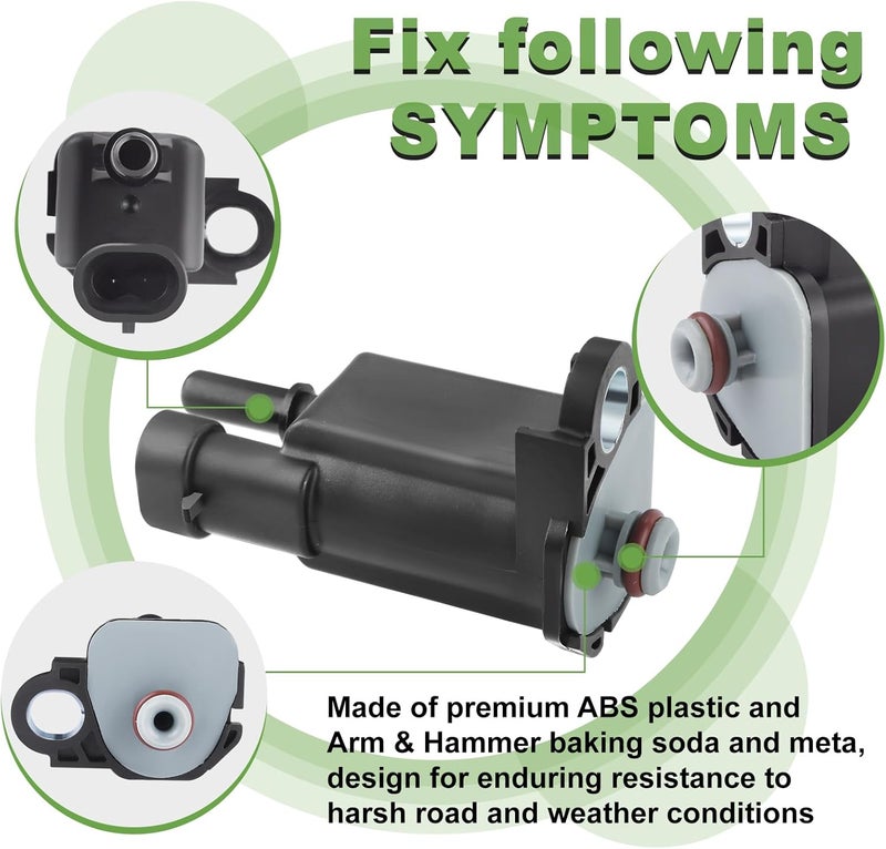 Mormonea 214-1105 911-030 Evap Vapor Canister Purge Valve Solenoid Compatible With 2004 2005 2006 2007 2008 2009 Silverado 1500 2500 3500 Tahoe Sierra Escalade Yukon Avalanche - Image 4